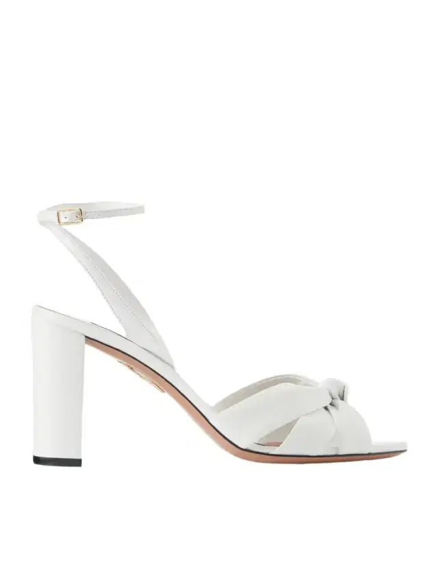 Nina 85 Knotted Leather Sandals