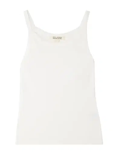 Nili Lotan Loretta Cotton-jersey Tank | Thumbnail 1