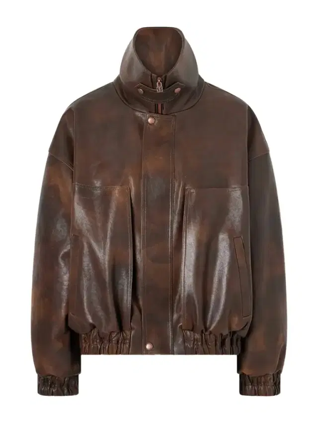 Oversized Leather Jacket