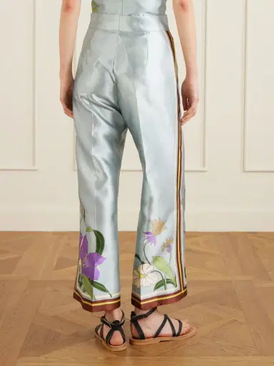 ALÉMAIS Alfie Floral-print Recycled Taffeta Wide-leg Pants | Thumbnail 4 ALÉMAIS Alfie Floral-print Recycled Taffeta Wide-leg Pants | Thumbnail 4