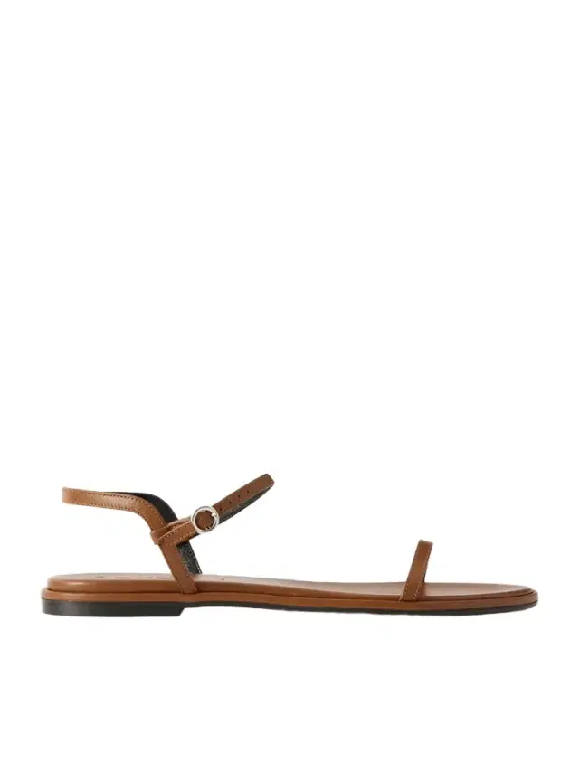 Nettie Leather Slingback Sandals