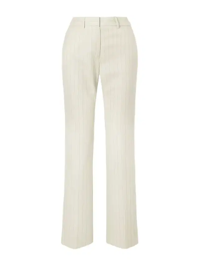 Pinstriped Wool Straight-leg Pants
