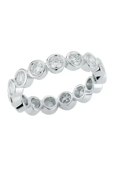 WALTERS FAITH Diamond Bezel WF Classic Ring | Thumbnail 1 WALTERS FAITH Diamond Bezel WF Classic Ring | Thumbnail 1