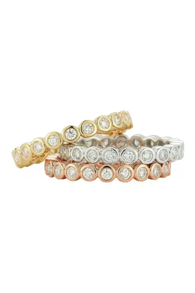 WALTERS FAITH Diamond Bezel WF Classic Ring - White Gold | Thumbnail 5