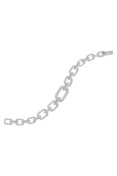 WALTERS FAITH Diamond Morrell Graduating Link Bracelet | Thumbnail 4 WALTERS FAITH Diamond Morrell Graduating Link Bracelet | Thumbnail 4