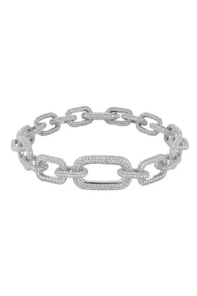 Diamond Morrell Graduating Link Bracelet