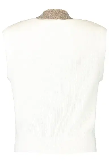 Brunello Cucinelli Embellished Collar Vest | Thumbnail 5 Brunello Cucinelli Embellished Collar Vest | Thumbnail 5