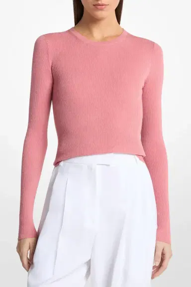 Michael Kors Collection Hutton Pullover - Guava | Thumbnail 2