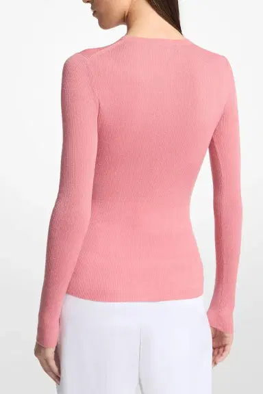 Michael Kors Collection Hutton Pullover - Guava | Thumbnail 3