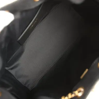 Chanel Chanel Small 25 Hobo Bag Black Washed Denim Antique Gold Hardware | Thumbnail 8 Chanel Chanel Small 25 Hobo Bag Black Washed Denim Antique Gold Hardware | Thumbnail 8