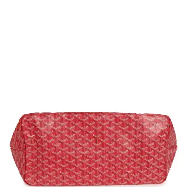 goyard Goyard Goyardine Fuchsia Saint Louis GM Tote Bag Palladium Hardware | Thumbnail 6