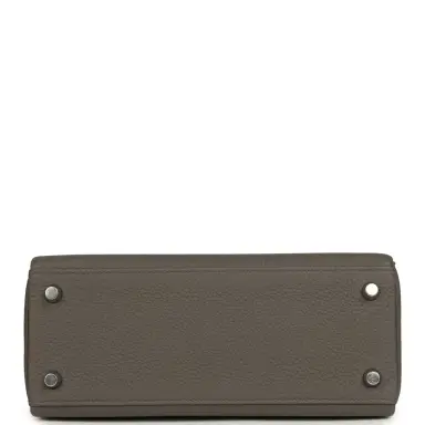 HERMÈS Hermes Kelly Retourne 28 Etain Togo Palladium Hardware | Thumbnail 6 HERMÈS Hermes Kelly Retourne 28 Etain Togo Palladium Hardware | Thumbnail 6