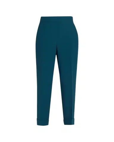 Akris Chris Cool Wool Tapered-Leg Ankle Pants | Thumbnail 1