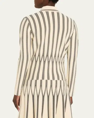 Zimmermann Rebellion Stripe Polo | Thumbnail 3 Zimmermann Rebellion Stripe Polo | Thumbnail 3