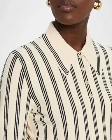 Zimmermann Rebellion Stripe Polo | Thumbnail 9 Zimmermann Rebellion Stripe Polo | Thumbnail 9