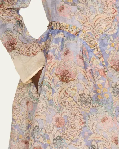 Zimmermann Rebellion Beaded Midi Dress | Thumbnail 5