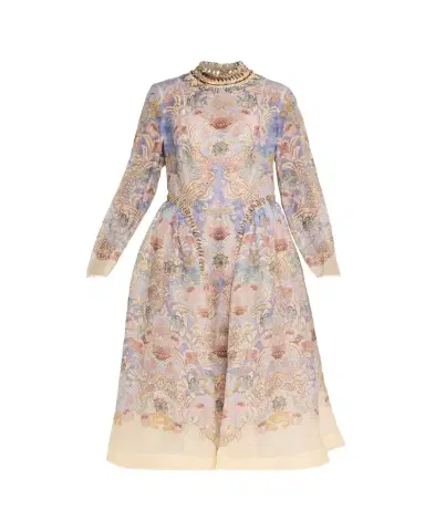 Zimmermann Rebellion Beaded Midi Dress | Thumbnail 1