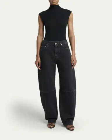 Proenza Schouler Fontana Barrel Jeans | Thumbnail 2 Proenza Schouler Fontana Barrel Jeans | Thumbnail 2