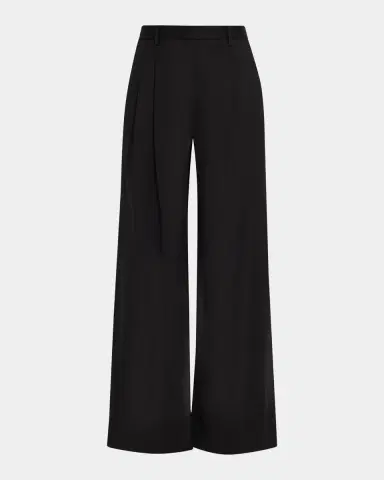 TWP Sulli Pants with Tux Stripes in Stretch Wool Suiting | Thumbnail 6