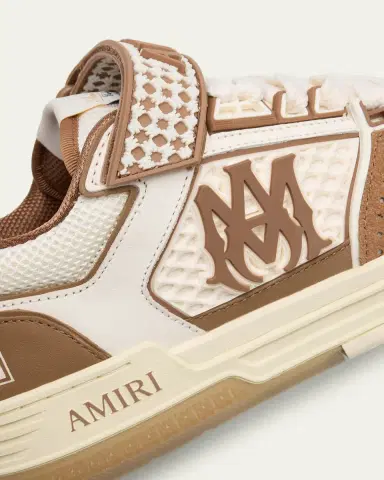 AMIRI Men's MA Skyline Suede and Leather Basketball Sneakers | Thumbnail 3 AMIRI Men's MA Skyline Suede and Leather Basketball Sneakers | Thumbnail 3