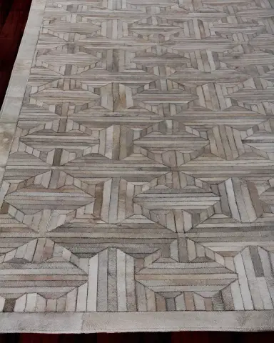 Exquisite Rugs Mali Hairhide Rug, 5 ' x 8 ' | Thumbnail 1
