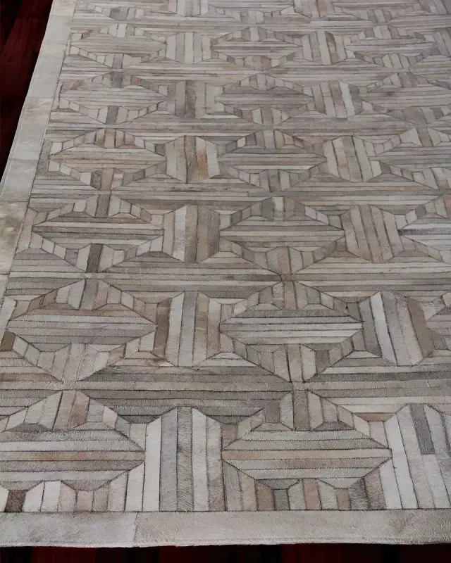 Exquisite Rugs Mali Hairhide Rug, 5 ' x 8 '