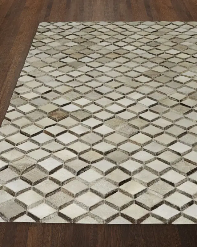 Exquisite Rugs Ziggy Hairhide Rug, 5 ' x 8 '