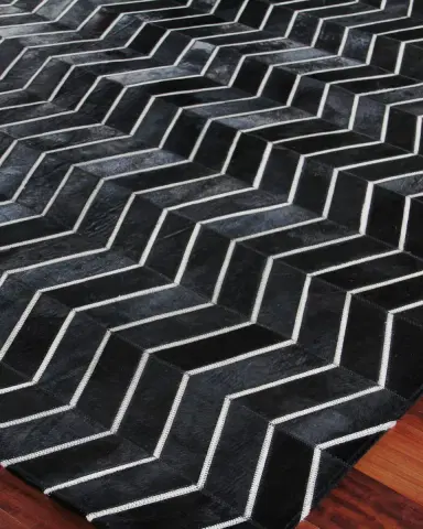 Exquisite Rugs Forbes Hairhide Rug | Thumbnail 3