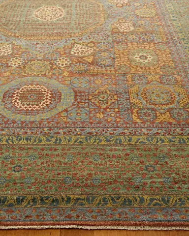 Exquisite Rugs Gable Colors Hand Knotted Rug | Thumbnail 2