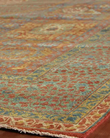 Exquisite Rugs Gable Colors Hand Knotted Rug | Thumbnail 3