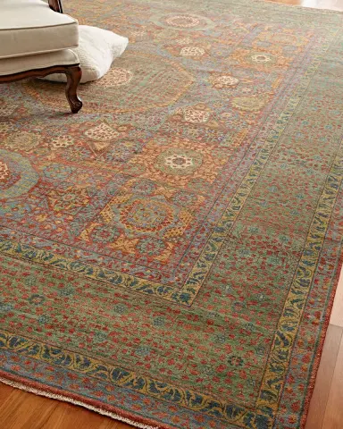 Exquisite Rugs Gable Colors Hand Knotted Rug | Thumbnail 6