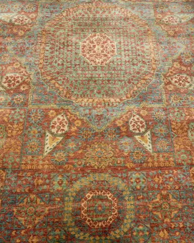 Exquisite Rugs Gable Colors Hand Knotted Rug | Thumbnail 7