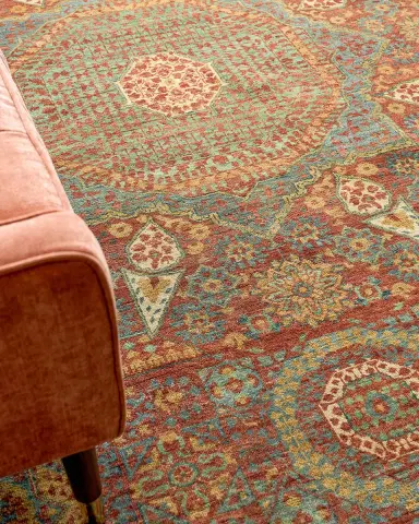 Exquisite Rugs Gable Colors Hand Knotted Rug | Thumbnail 8