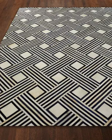 Exquisite Rugs Garett Hairhide Rug, 5 ' x 8 ' | Thumbnail 1