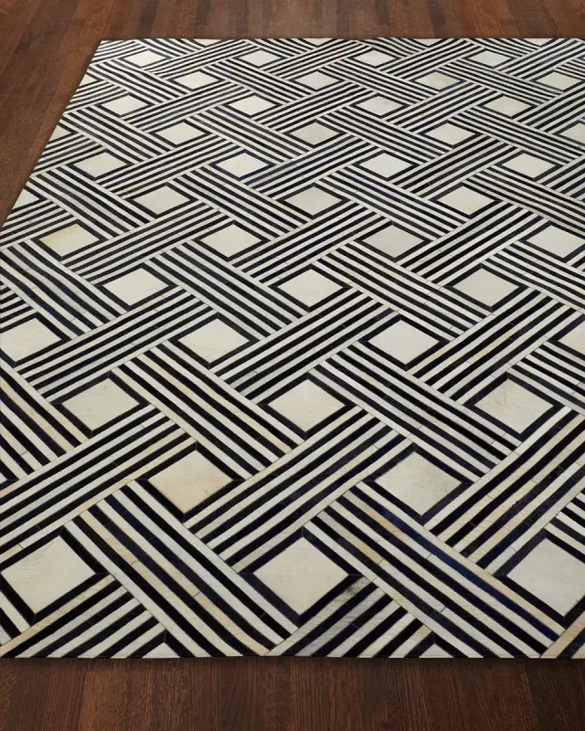 Exquisite Rugs Garett Hairhide Rug, 5 ' x 8 '