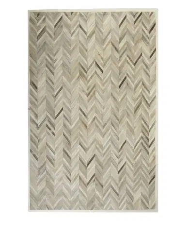 Exquisite Rugs Maguire Hairhide Rug, 10" x 14" | Thumbnail 2