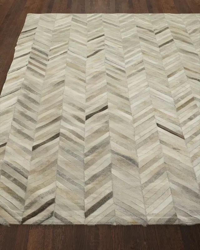 Exquisite Rugs Maguire Hairhide Rug, 10" x 14"