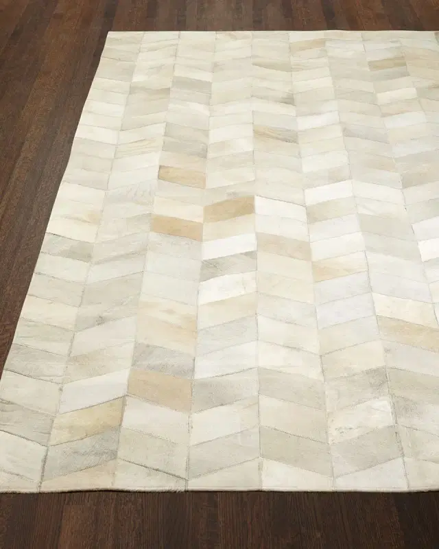 Exquisite Rugs Abbatha Hairhide Rug, 5 ' x 8 '