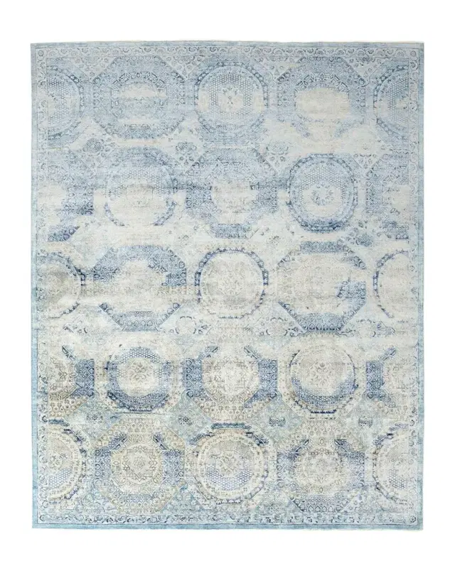 Exquisite Rugs Venetian Blue Fine Rug