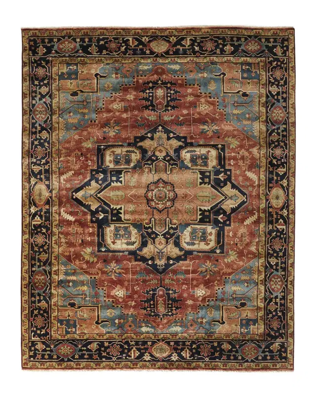 Exquisite Rugs Rosso Fine Serapi Rug, 10 ' x 14 '