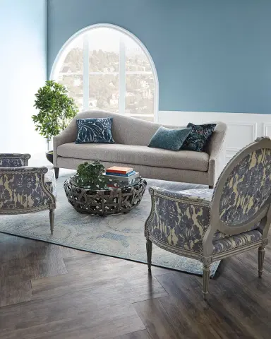 Exquisite Rugs Venetian Blue Fine Rug | Thumbnail 6