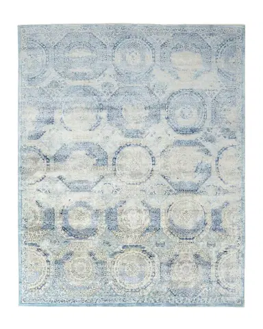 Exquisite Rugs Venetian Blue Fine Rug | Thumbnail 1