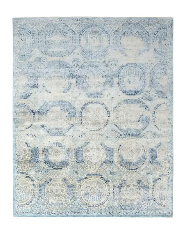 Exquisite Rugs Venetian Blue Fine Rug