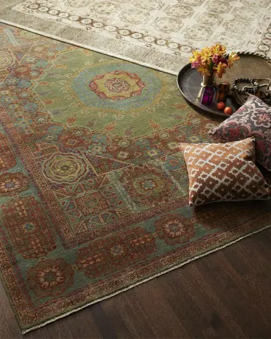 Exquisite Rugs Gina Hand-Knotted Rug | Thumbnail 2 Exquisite Rugs Gina Hand-Knotted Rug | Thumbnail 2
