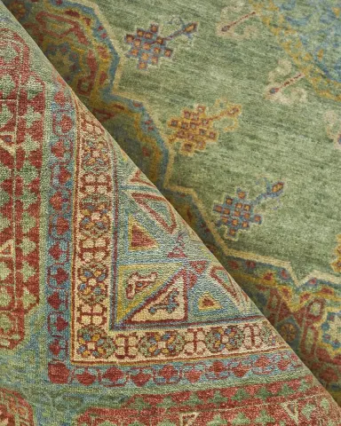 Exquisite Rugs Gina Hand-Knotted Rug | Thumbnail 5 Exquisite Rugs Gina Hand-Knotted Rug | Thumbnail 5