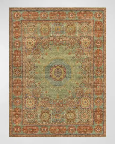 Exquisite Rugs Gina Hand-Knotted Rug | Thumbnail 6 Exquisite Rugs Gina Hand-Knotted Rug | Thumbnail 6