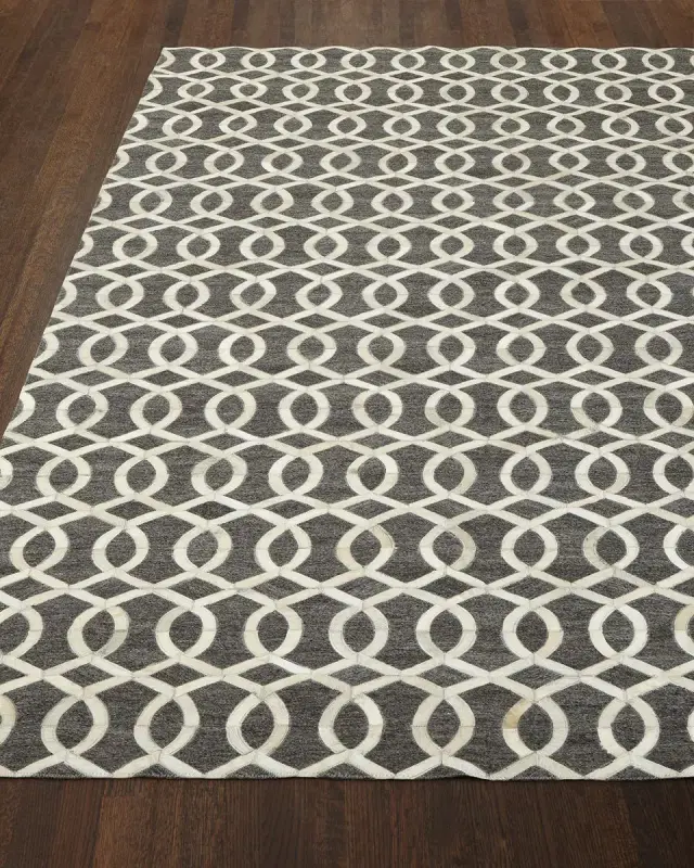 Exquisite Rugs Windrose Hairhide Rug