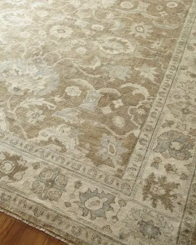 Exquisite Rugs De 'Asiah Antique Weave Oushak Rug, 8 ' x 10 ' | Thumbnail 2 Exquisite Rugs De 'Asiah Antique Weave Oushak Rug, 8 ' x 10 ' | Thumbnail 2