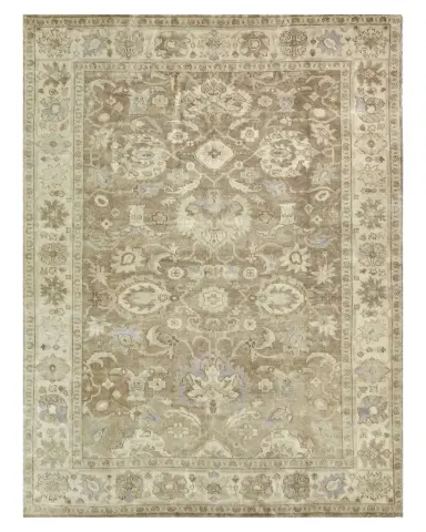 Exquisite Rugs De 'Asiah Antique Weave Oushak Rug, 8 ' x 10 ' | Thumbnail 1 Exquisite Rugs De 'Asiah Antique Weave Oushak Rug, 8 ' x 10 ' | Thumbnail 1