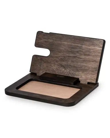 Bey-Berk Men's Personalized Wooden Charge Station | Thumbnail 2